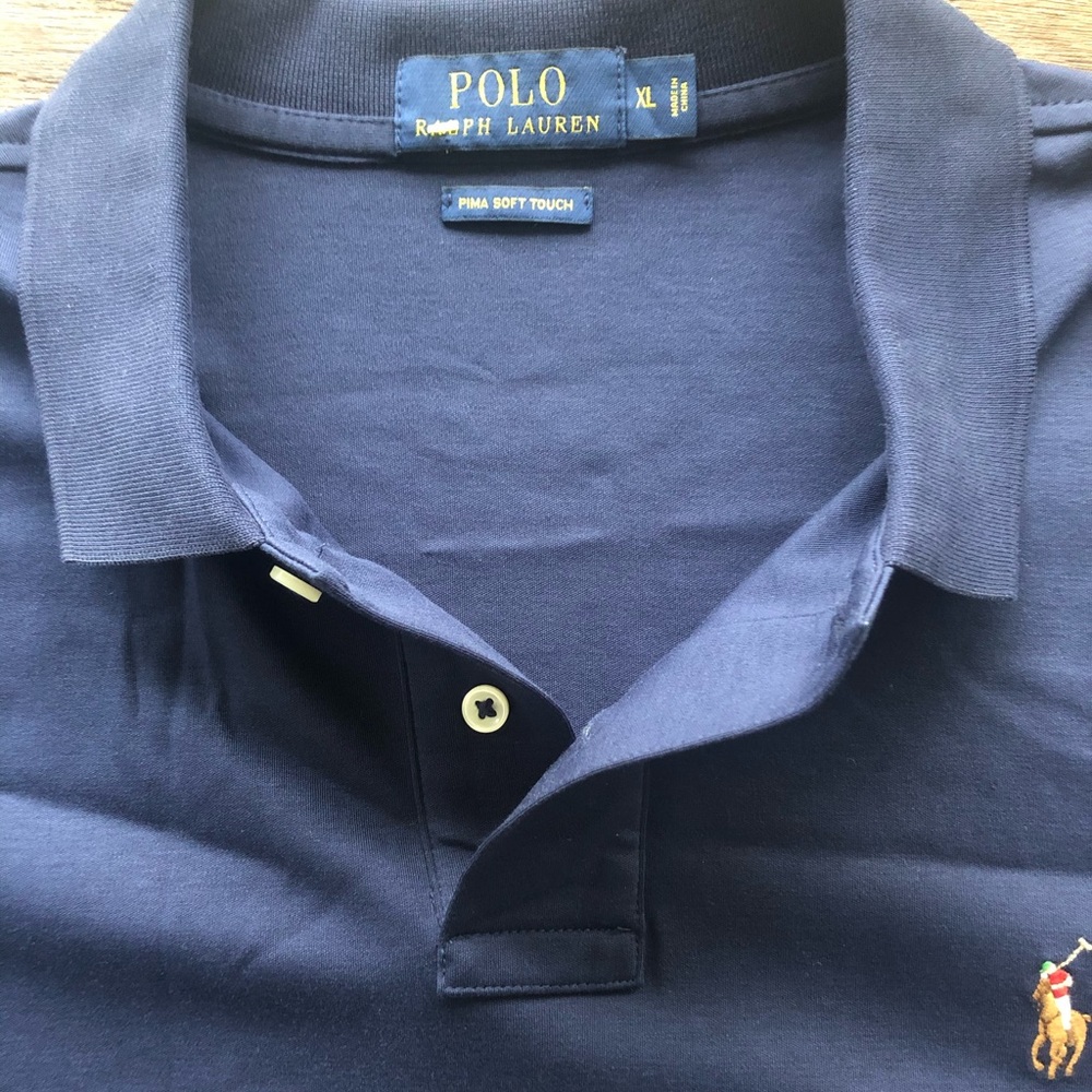 Navy Blue Polo Shirt
